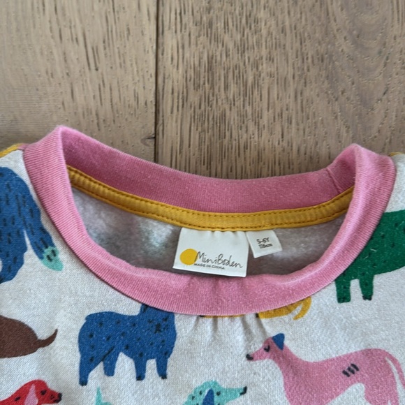 Cozy, fleece-like thick fabric dog dress. Pullover w pockets - Picture 4 of 4